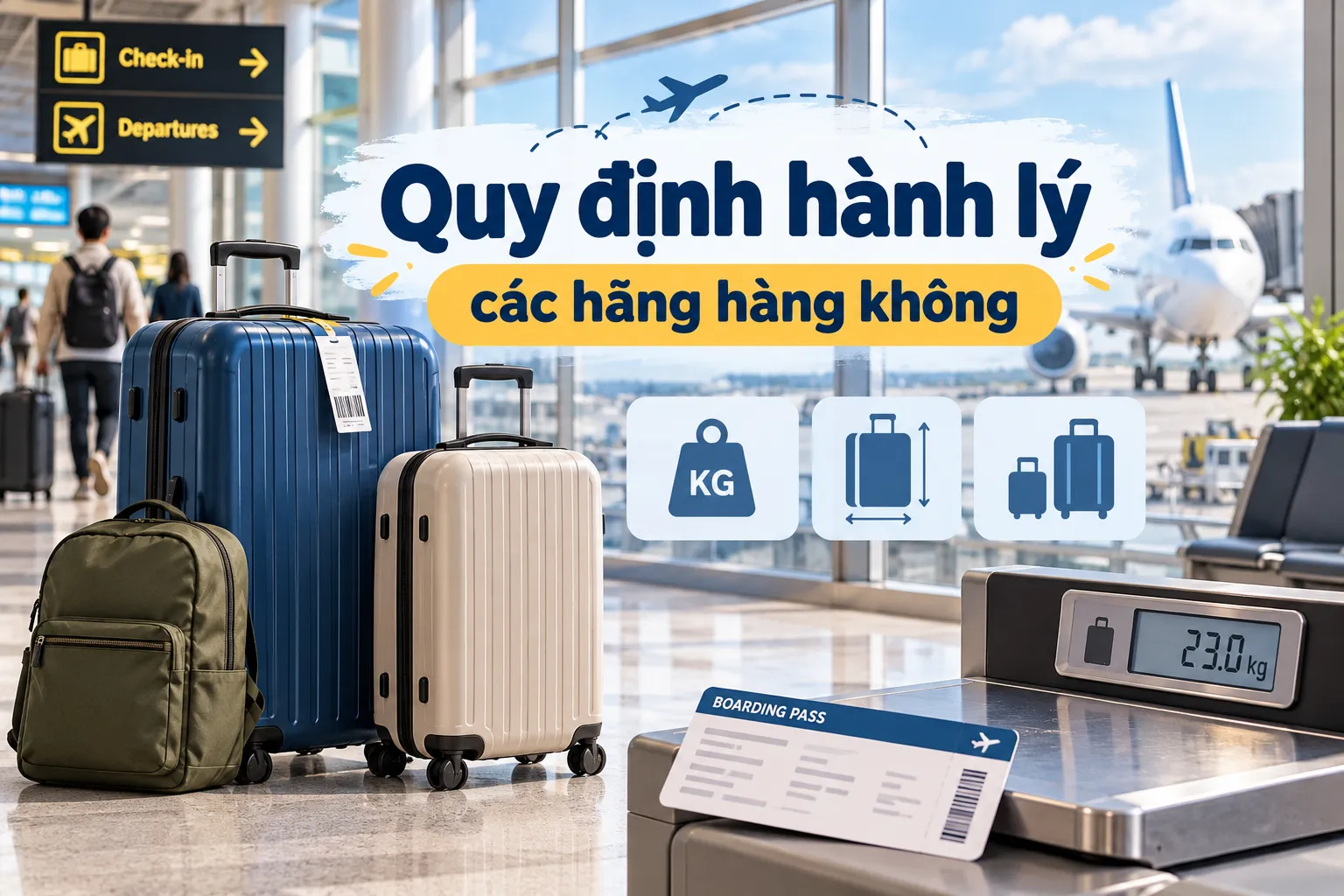 Quy định hành lý cần nắm rõ trước khi lên máy bay